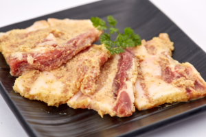 syonaikarubi_pork 庄内豚えごま味噌漬けカルビ